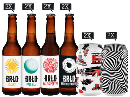 Bierpakket BRLO Blikken