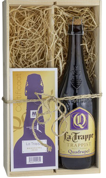 Bierkist La Trappe Quadrupel