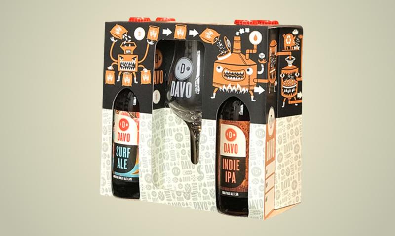 DAVO bierpakket met glas