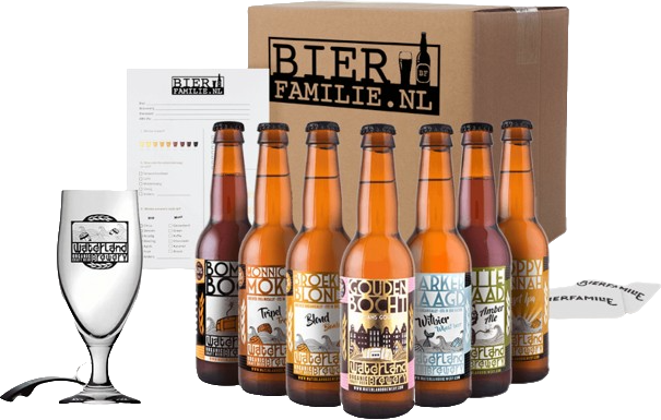 Waterland Brewery bierpakket met glas