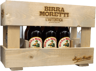 Birra Moretti Biercadeau met 2 glazen