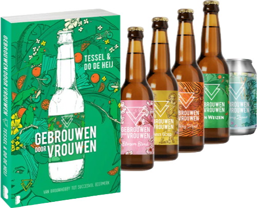Gebrouwen door Vrouwen boek- en bierpakket