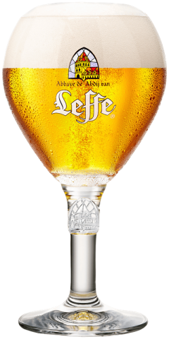 Leffe bierglas dat in het bierpakket zit Leffe bierglas dat in het bierpakket zit
