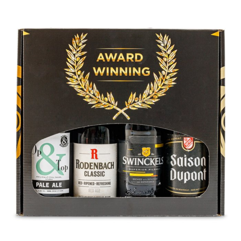 Award winning bierpakket met 4 bieren