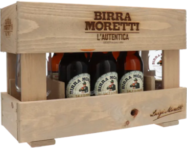 Birra Moretti Bierkist 6x30cl Birra Moretti Bierkist 6x30cl