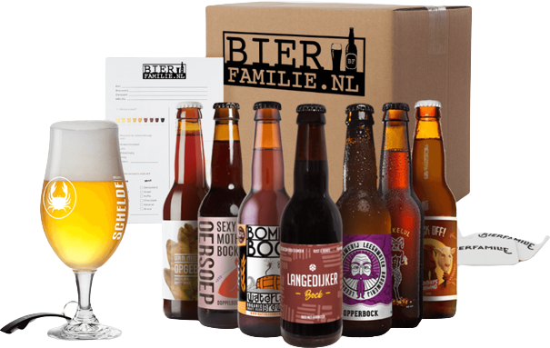 Bokbier bierpakket van Bierfamilie