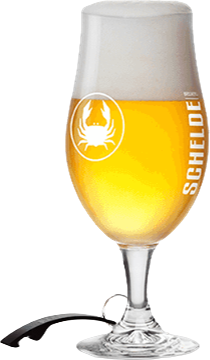 Bierglas en opener
