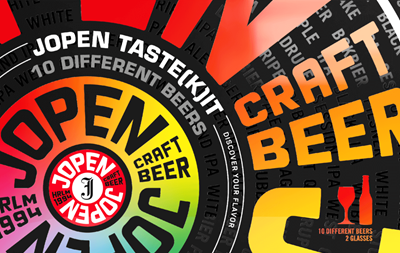 Jopen Taste (K)IT 10Beers + 2 Jopen Glasses