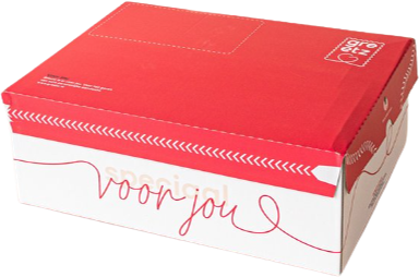 Doos met biercadeau 