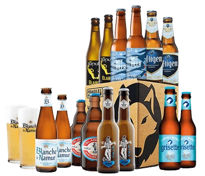 Waanzinnige Witbieren Bierpakket met Glazen