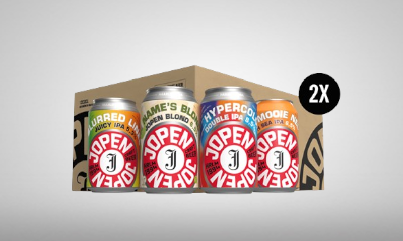 Jopen Core Range Blik Bierpakket Jopen Core Range Blik Bierpakket