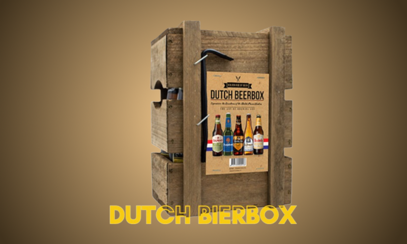 Kistje met nederlands bier Kistje met nederlands bier