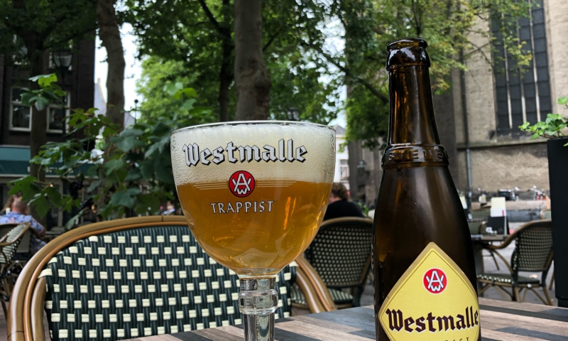 Westmalle Trappist op het terras Westmalle Trappist op het terras