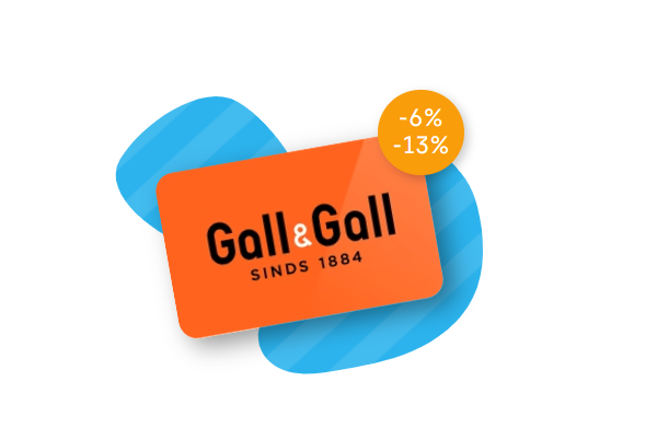 Bespaar op gall en gall cadeaukaart
