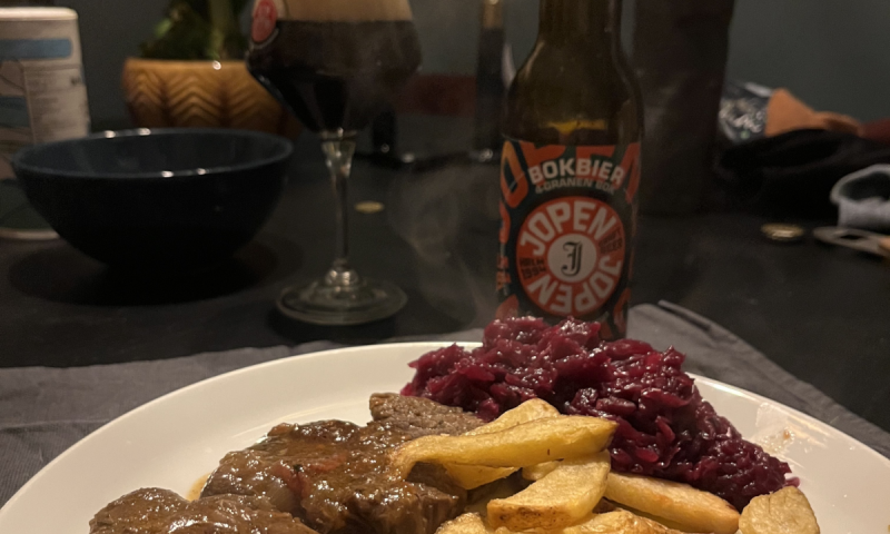 Herfstig gerecht met Jopen Bokbier