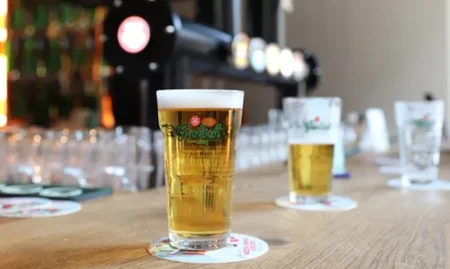 grolsch bier glas