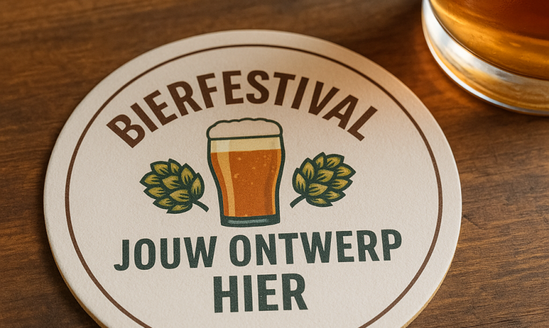 Ontwerp jouw eigen bierviltje