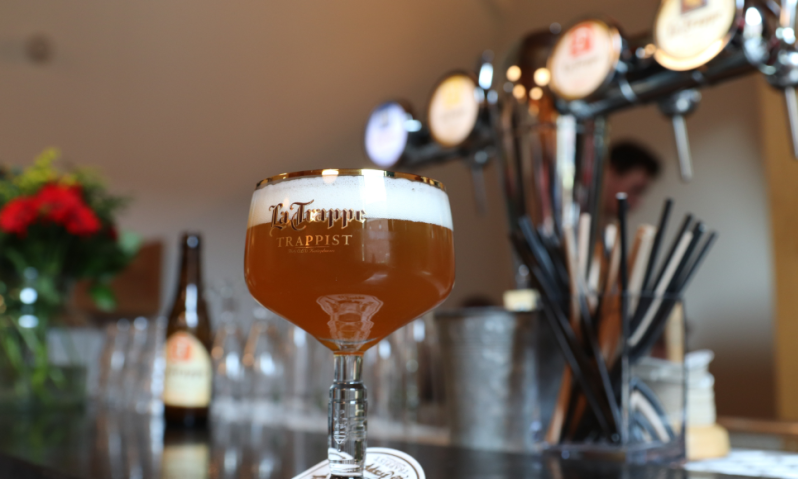 La Trappe bier bij de brouwerij