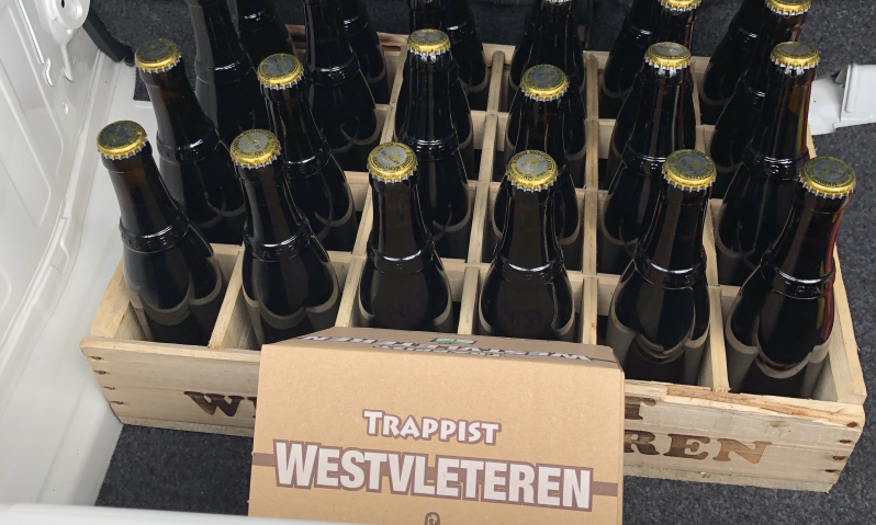 Trappist halen in Belgie