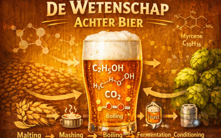 Wetenschap achter bier visual