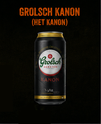 Grolsch Het Kanon blik