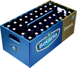 Bavaria bier krat met 36 flesjes