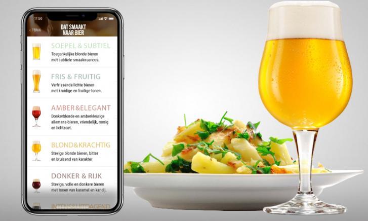 bier en eten combineren met de bier butler app