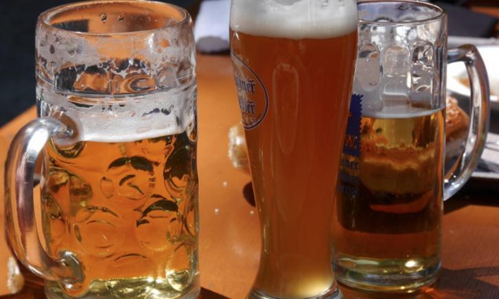Glas Bier