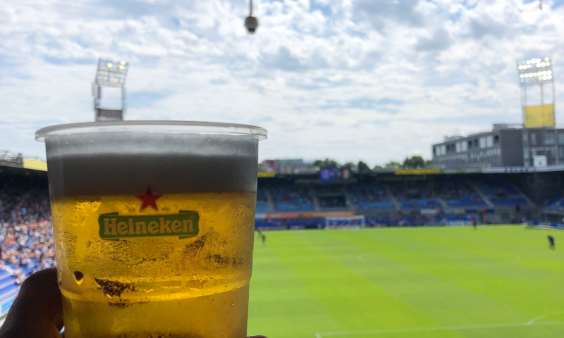 Bier in het stadion Bier in het stadion