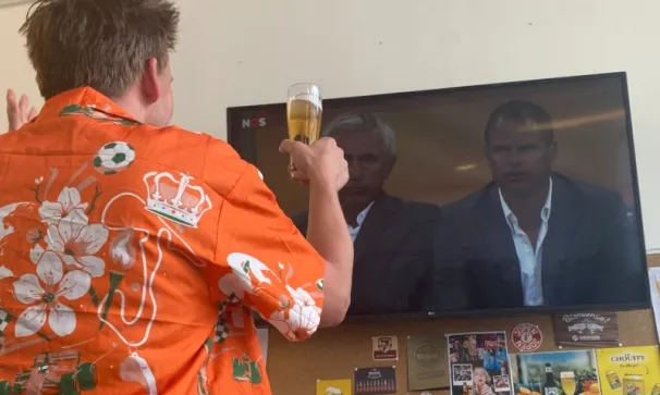 Sport kijken in de mancave Sport kijken in de mancave