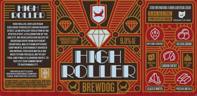 High Roller etiket High Roller etiket