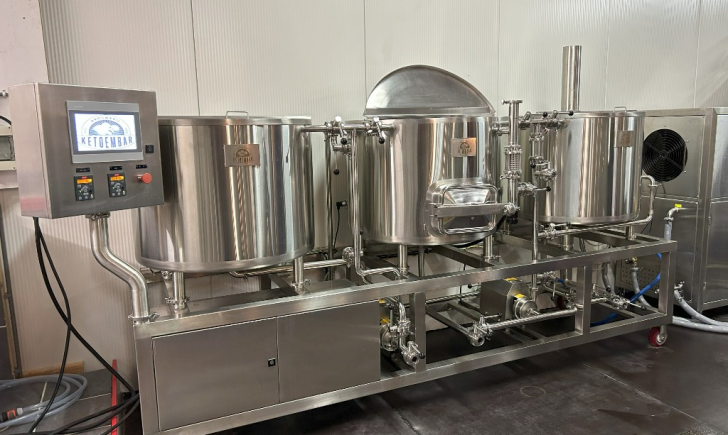 Brouwerij Ketoembar brouwapparatuur