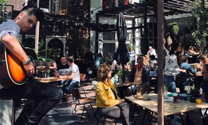 Delftse Brouwers terras Delftse Brouwers terras