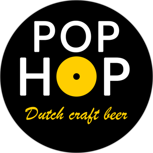 Pophop Dutch craft beer logo Pophop Dutch craft beer logo
