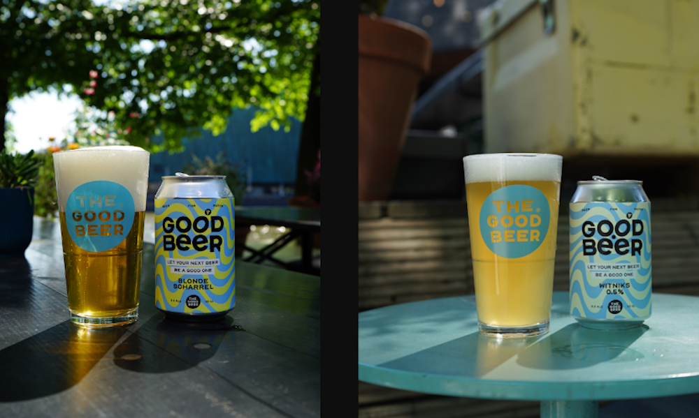 Twee bieren van The Good Beer