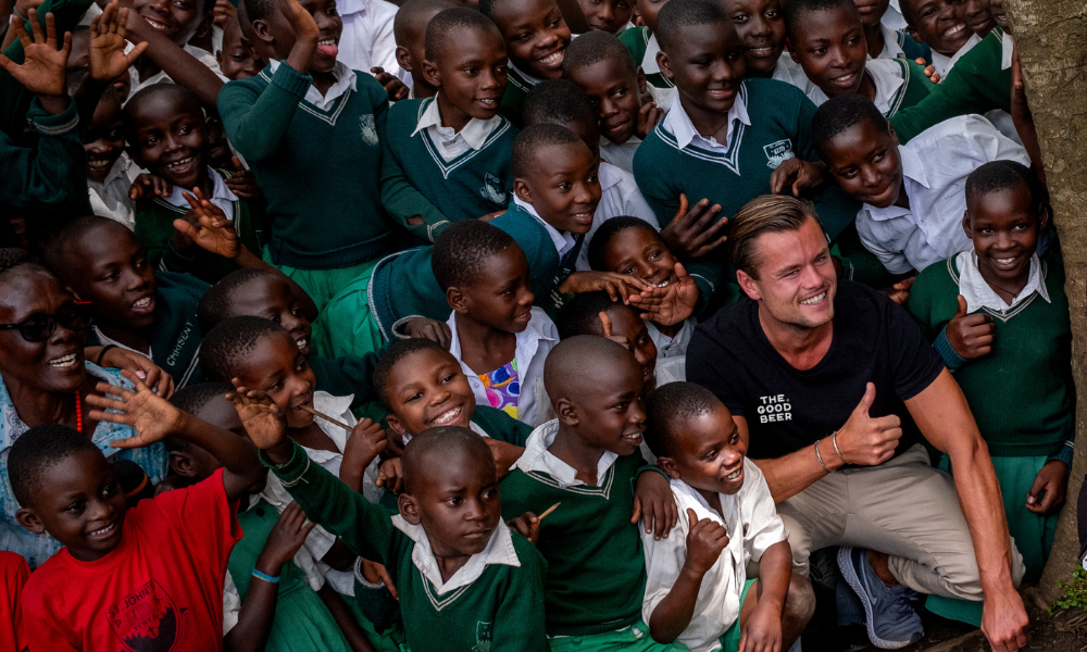 The Good Beer zet zich in voor schoon drinkwater in Afrika