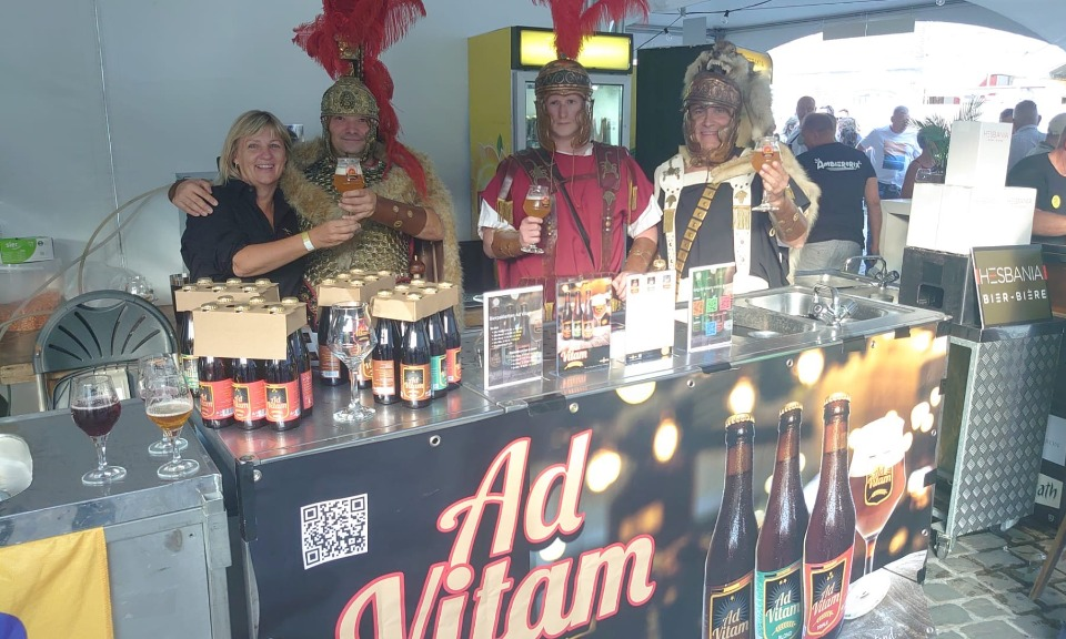 Ad Vitam bier tijdens bierfestival