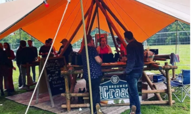 Brouwerij De Graas op het Lekker Ding Festival
