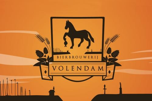 Oude logo Bierbrouwerij Volendam