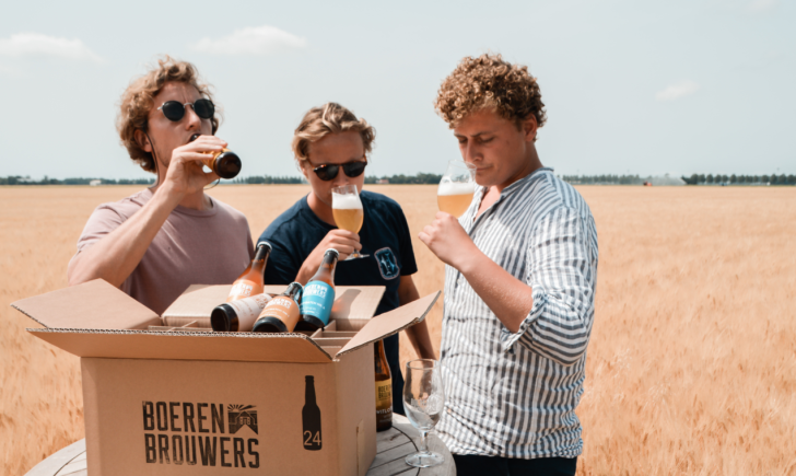 Boeren Brouwers bier proeven