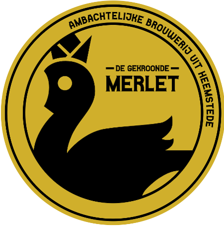 De Gekroonde Merlet logo De Gekroonde Merlet logo