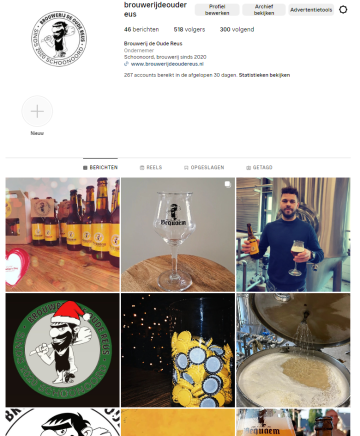 Oude Reus, De Instagram