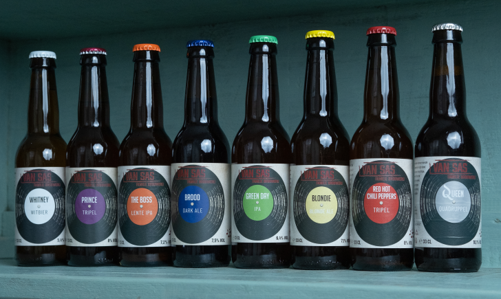 Van Sas, Familiebrouwerij bieren