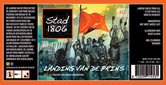 Stad 1806 Landing van de Prins