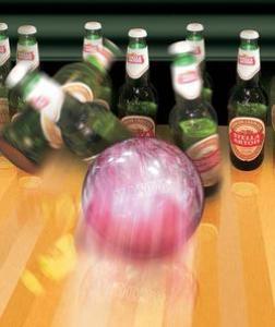 Bowlen en bier