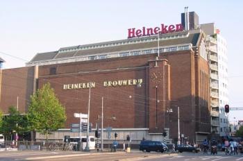 Heineken Brouwerij / Heineken Experience aan de Stadhouderskade in Amsterdam
