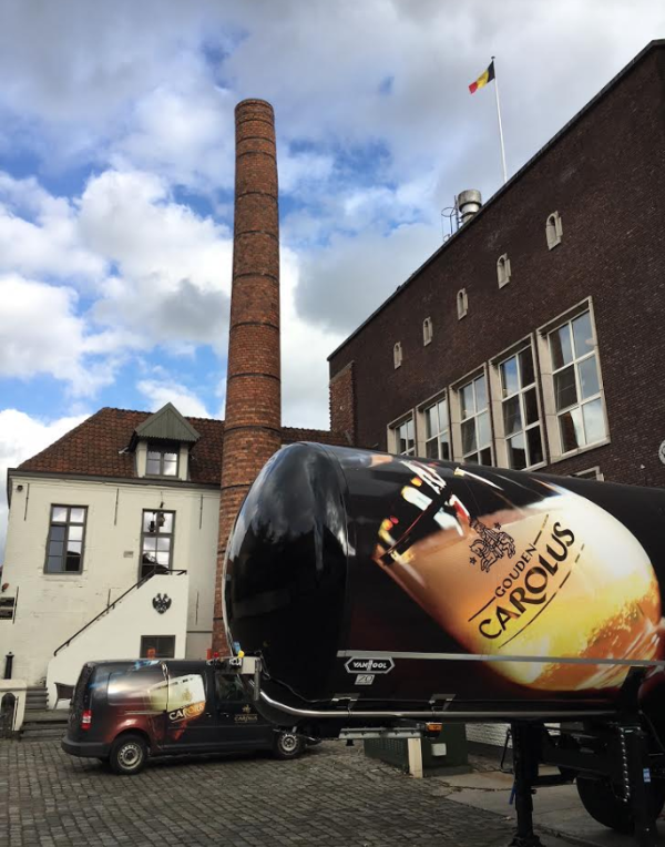 Binnenplaats Brouwerij het Anker in Mechelen