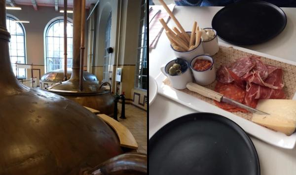 Brouwketels de Hoorn en voorgerecht