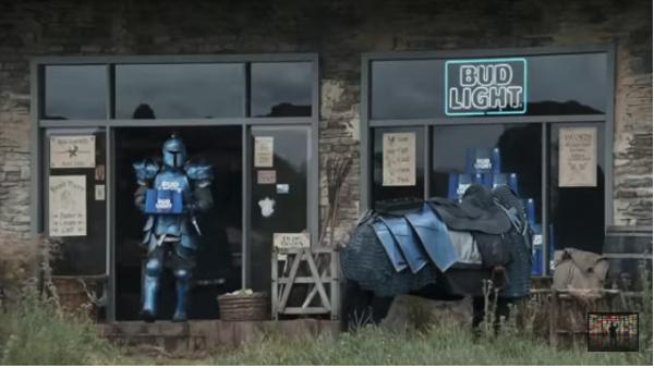 De Bud Light ridder commercial