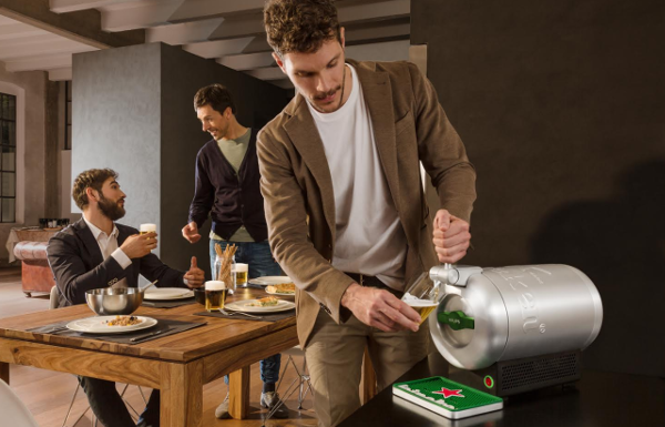 Bier tappen met de Heineken SUB